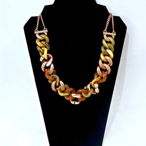 Marc By Marc Jacobs Jewelry - MARC JACOBS~tortoise link~STATEMENT NECKLACE Marc By Marc Jacobs Jewelry - MARC JACOBS~tortoise link~STATEMENT NECKLACE